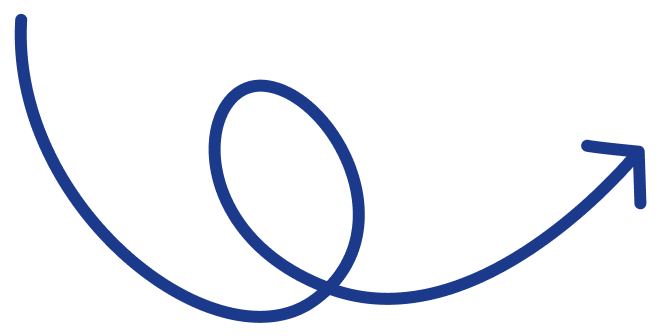 Squiggly arrow